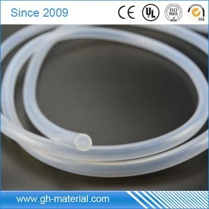 Feadáin Silicone Friotaíocht Flaming Clear Pipe Rubber Solúbtha Sili