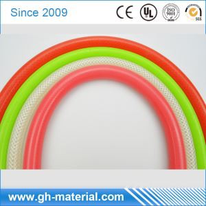 Tiúbáil Braided Silicone Grád Bia agus Leighis Glan